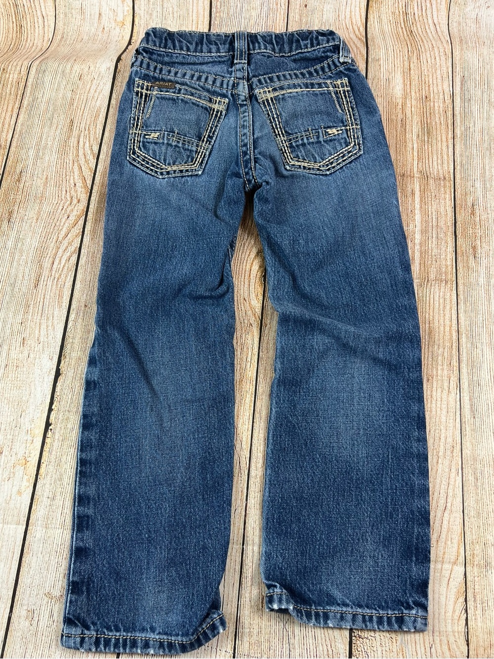 Ariat Denim B5 Boys Denim Blue Jeans Slim Size 7